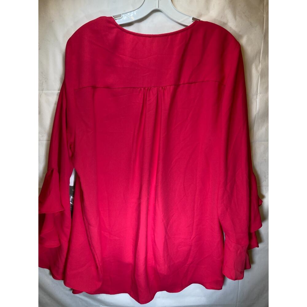 Vince Camuto Women's Pink Long Sleeve Size L Regular - Picture 3 of 9
